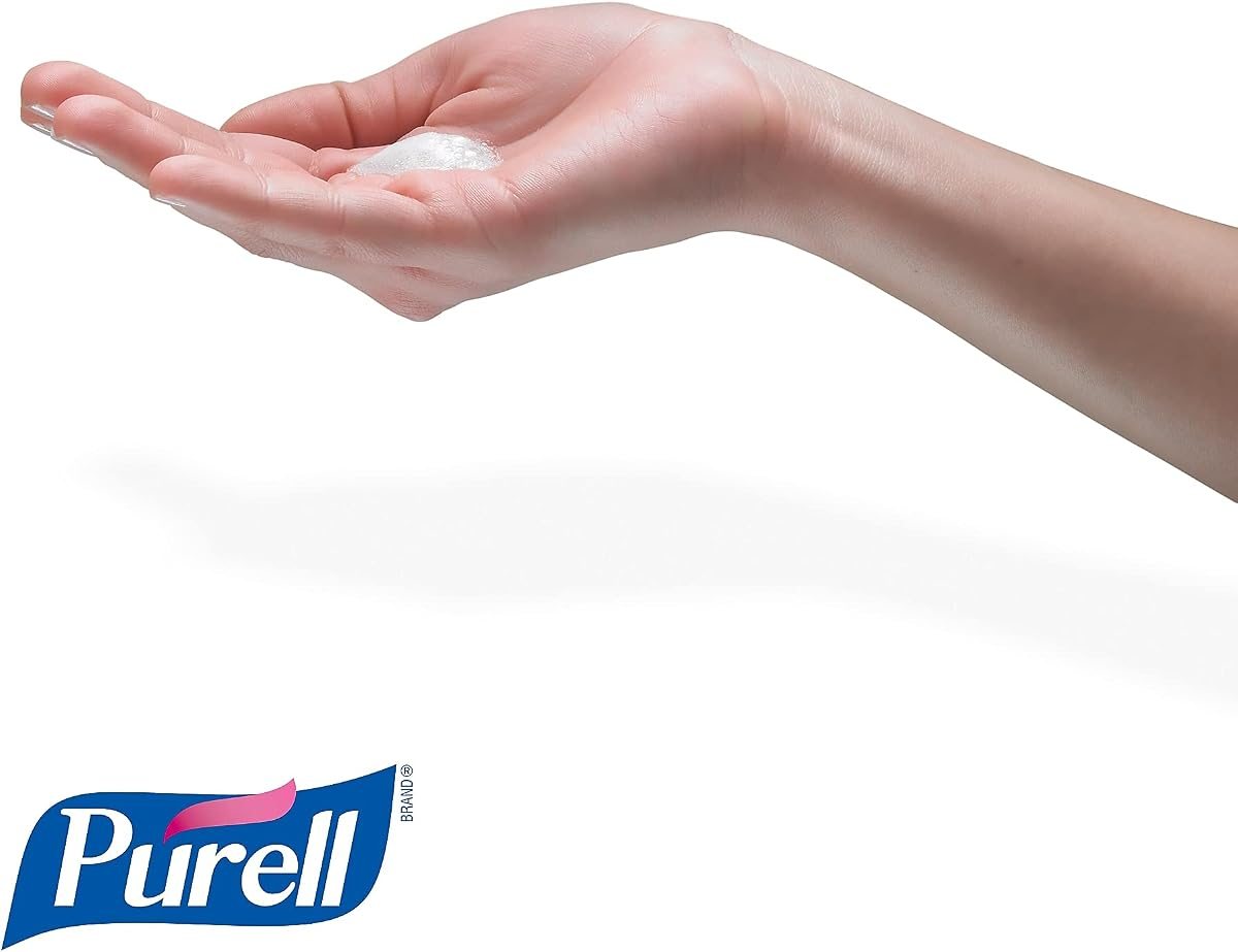 PURELL 647202 Healthcare HEALTHY SOAP Gentle and Free Foam, 1200 mL, for ES6 Dispensers, 2/CT, view 3