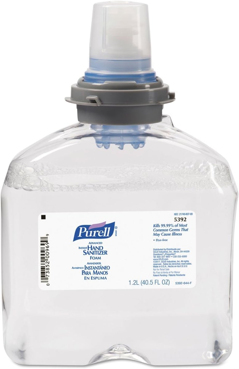 PURELL Advanced Hand Sanitizer Foam Refill, 1200 mL Refill