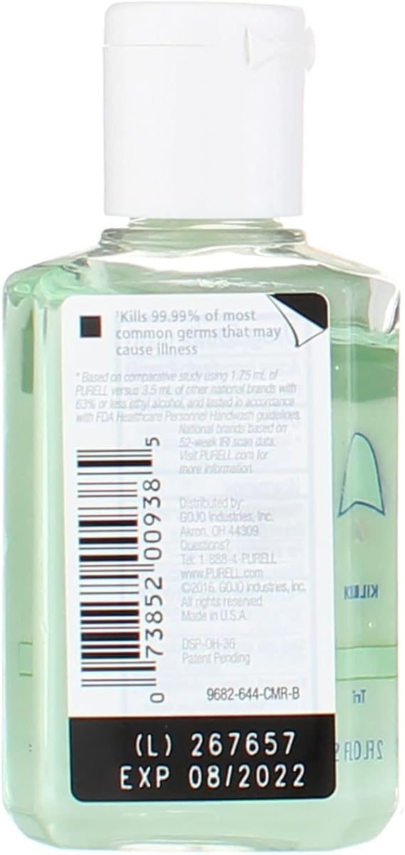 PURELL Advanced Hand Sanitizer Refreshing Aloe 2 oz (Pack of 2), view 4
