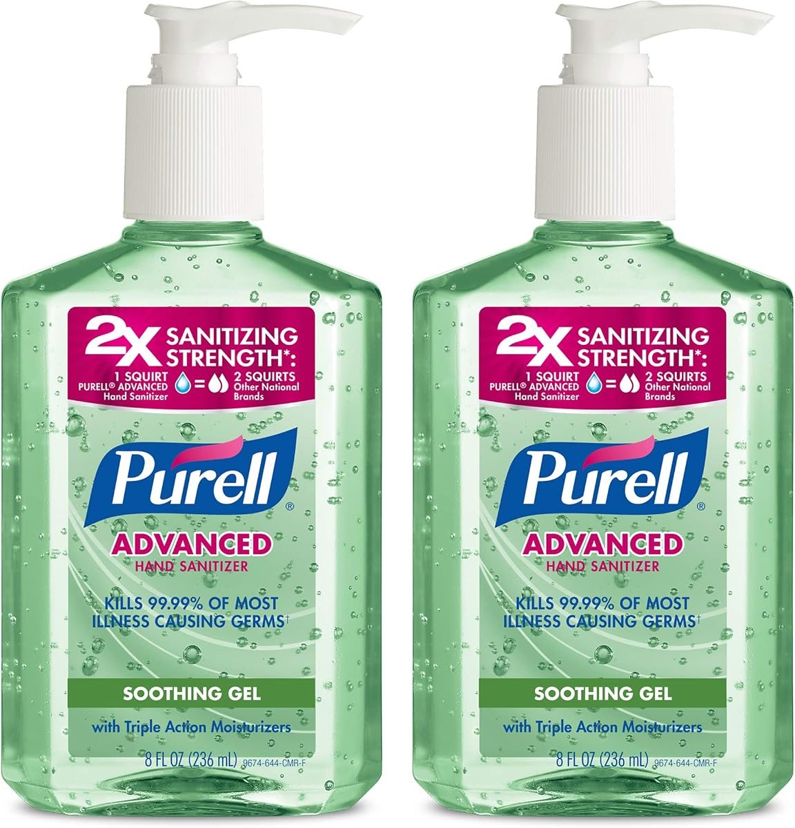 PURELL Advanced Hand Sanitizer Refreshing Gel 2 oz (Pack of 12), view 3