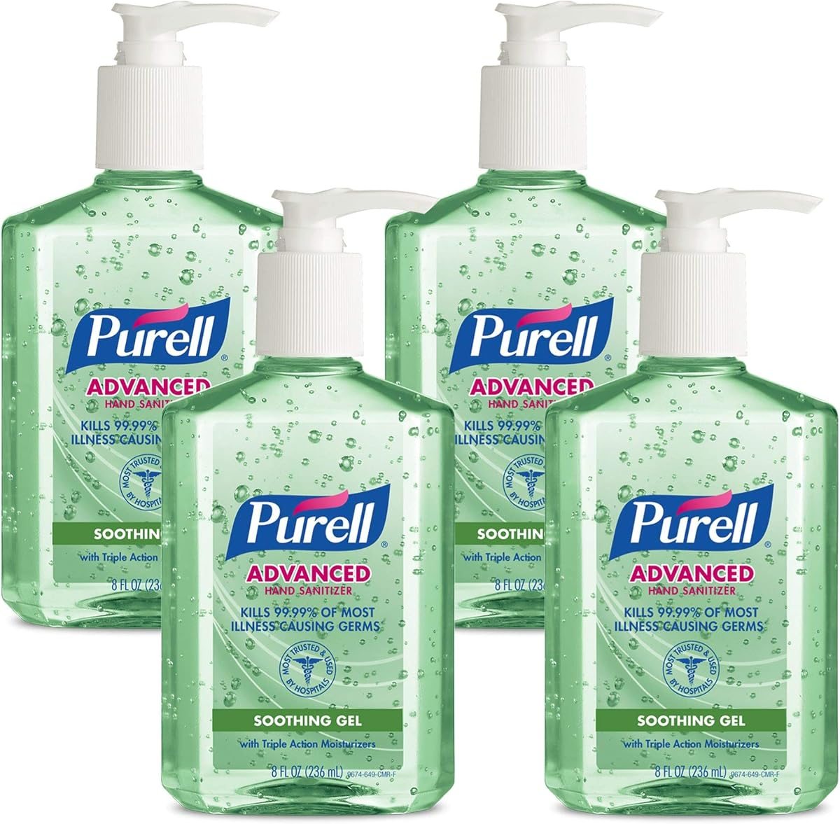 PURELL Advanced Hand Sanitizer Refreshing Gel 2 oz (Pack of 12), view 4