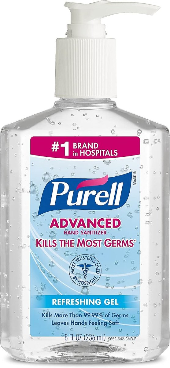 PURELL Advanced Hand Sanitizer Refreshing Gel 8 oz (Pack of 6)
