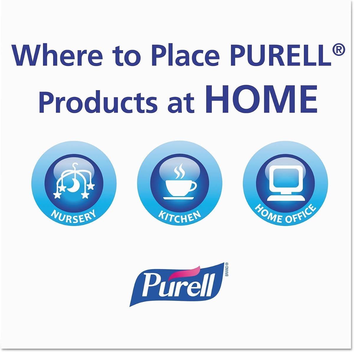 PURELL Advanced Hand Sanitizer Refreshing Gel, Clean Scent, 8 fl oz Pump Bottle (Pack of 12), view 5