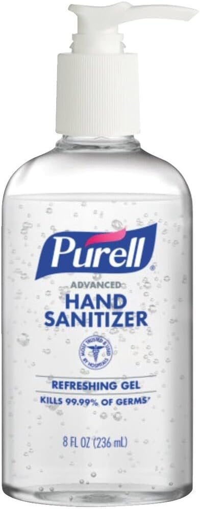 PURELL Advanced Instant Hand Sanitizer, 8oz Pump Bottle, view 4