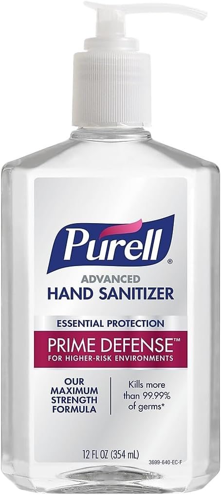 PURELL Advanced Prime Defense 85% Alcohol Gel Hand Sanitizer, 12 oz., 12/Carton ( CT), view 2
