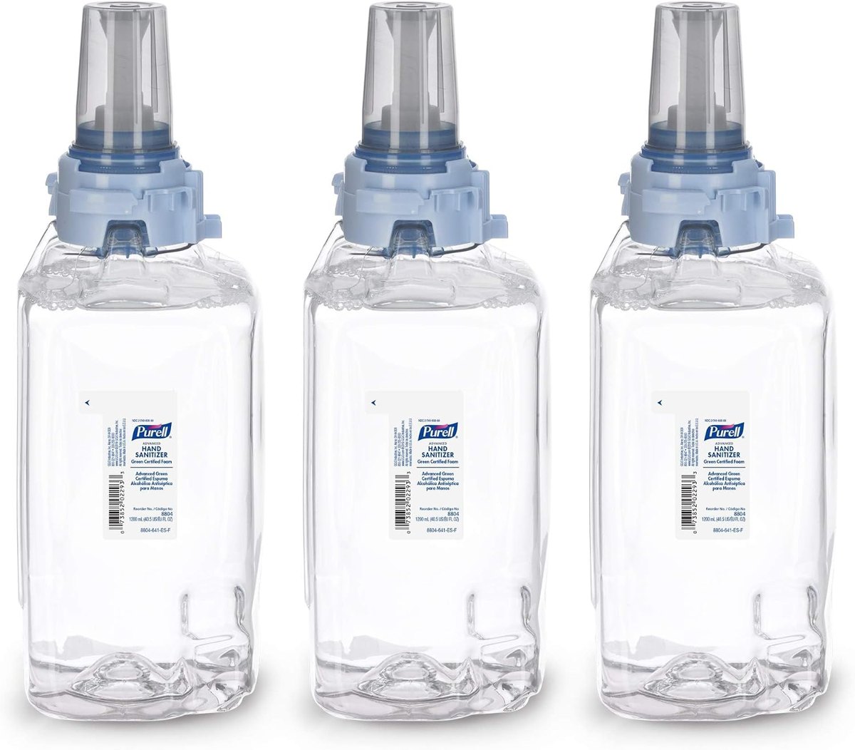 PURELL ADX-12 Hand Sanitizer Foam Refill, 3ct x 1200mL
