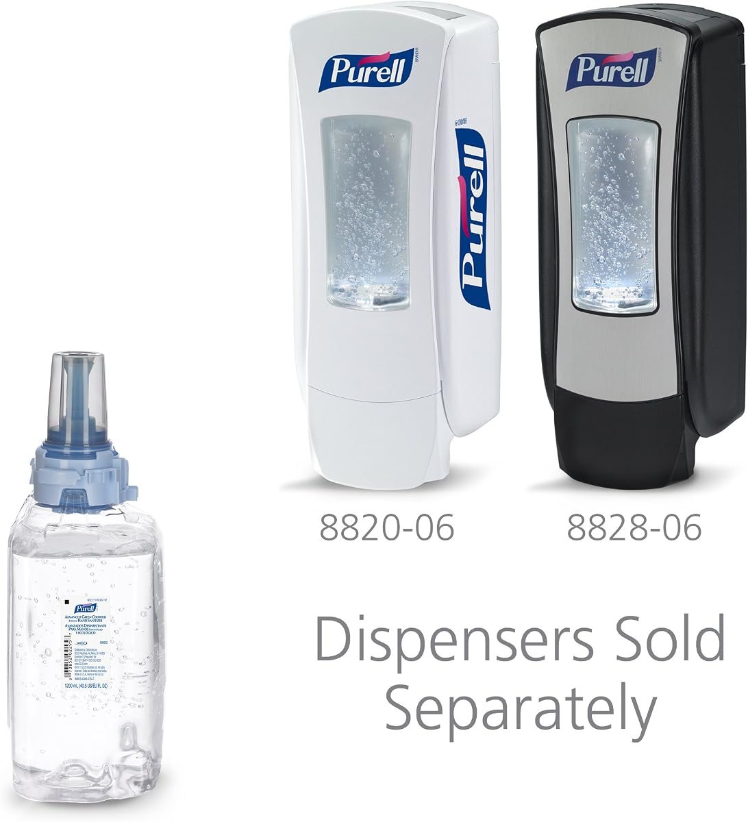 PURELL ADX-12 Hand Sanitizer Gel Refill, 3ct x 1200 mL, view 3