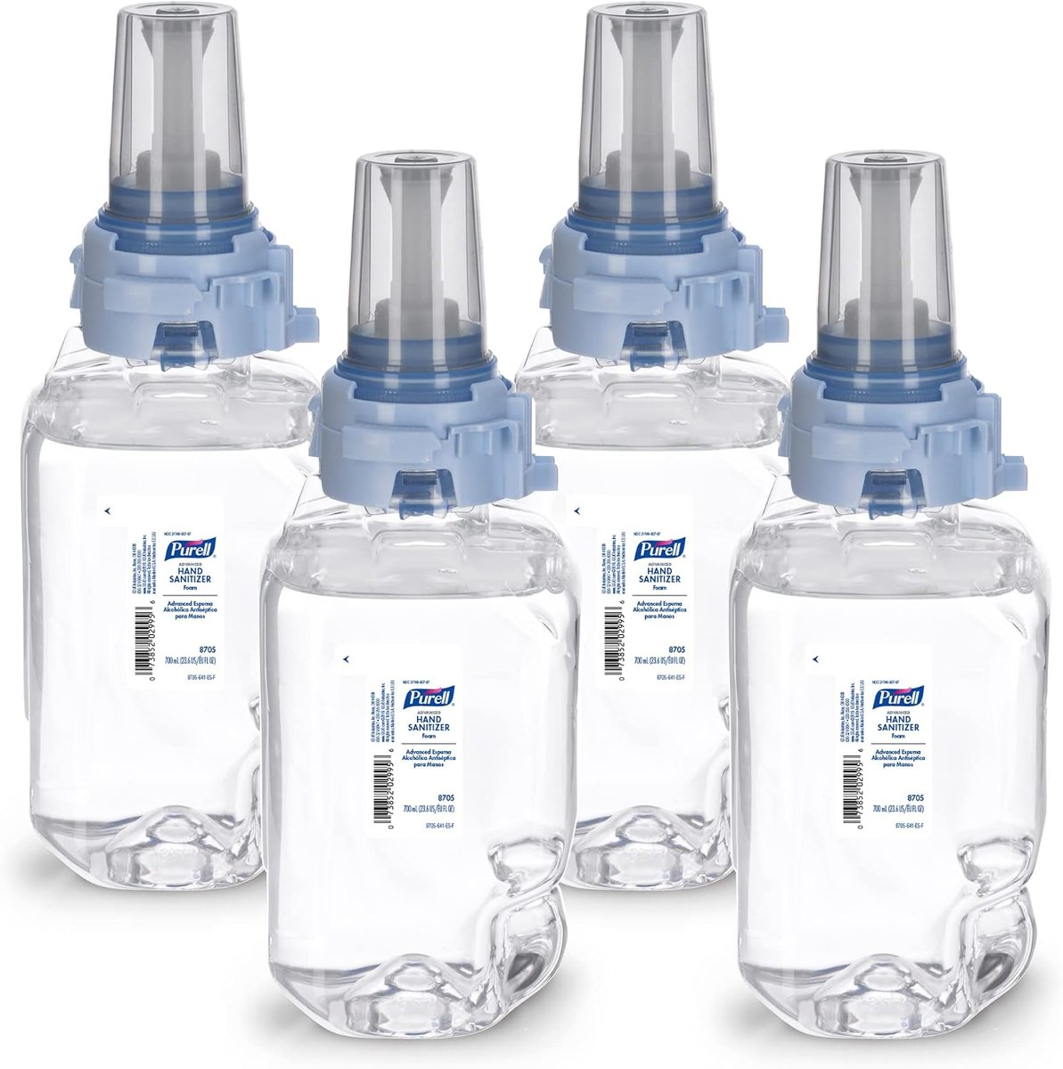 PURELL ADX-7 Hand Sanitizer Foam Refill, 4ct x 700 mL