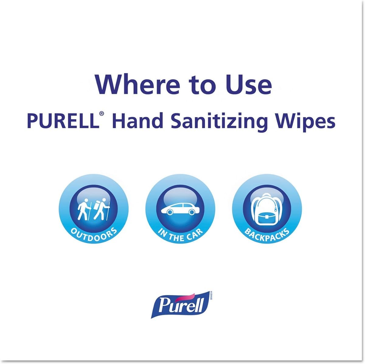 PURELL Cottony Soft Hand Sanitizing Wipes, Individually Wrapped, 40 Individually Packed Sanitizing Wipes in Self Dispensing Display Box (Case of 12), view 5