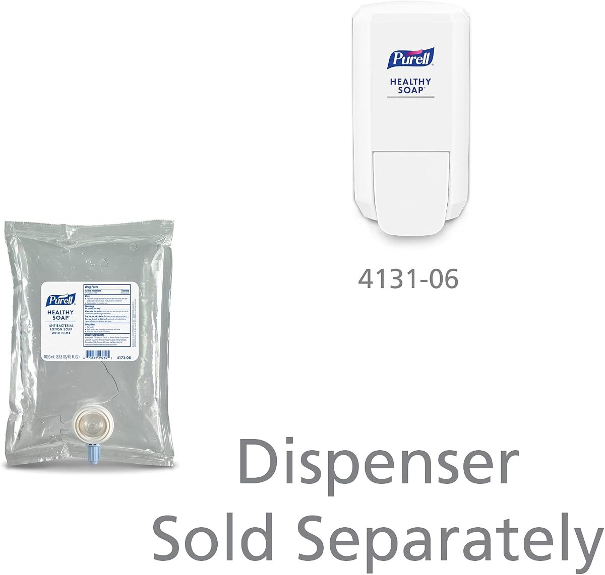 PURELL CS2 Antibacterial Lotion Soap with PCMX 8ct x 1000mL Refill, view 3