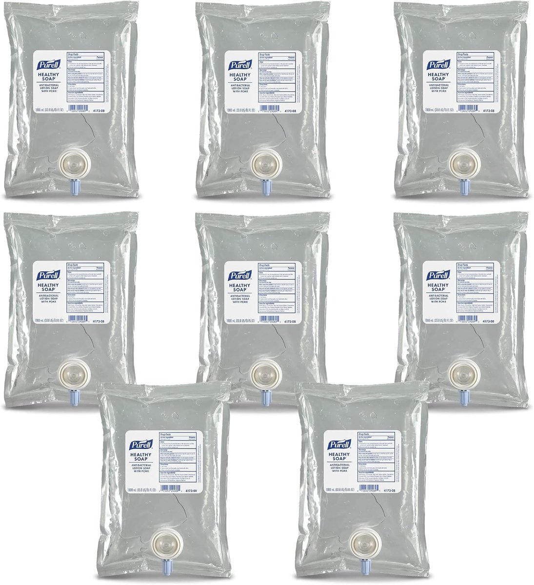 PURELL CS2 Antibacterial Lotion Soap with PCMX 8ct x 1000mL Refill