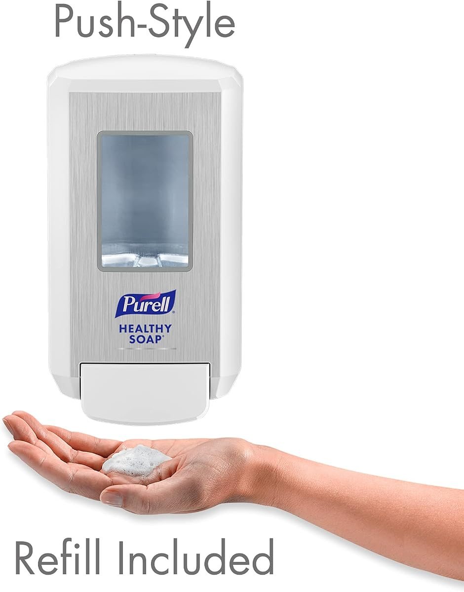 PURELL CS4 Hand Soap Kit, Automatic Dispenser+1250 mL Foam Refill, 5174-1W, view 2