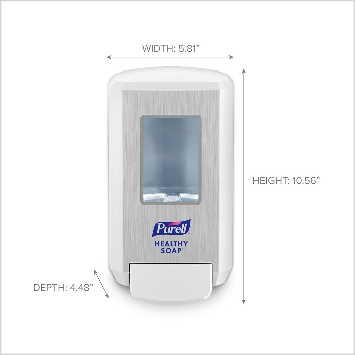 PURELL CS4 Manual Soap Dispenser, White, 1250 mL, view 2