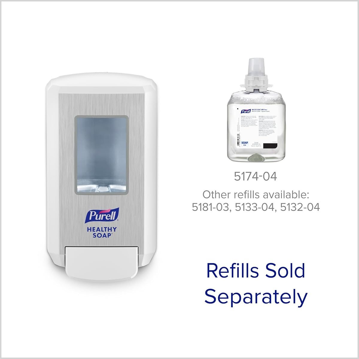 PURELL CS4 Manual Soap Dispenser, White, 1250 mL, view 3