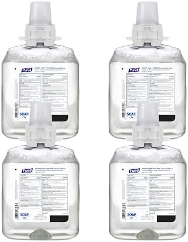 PURELL CS4 PCMX Antimicrobial Foam Soap Refill Scented 4ct x 1250mL