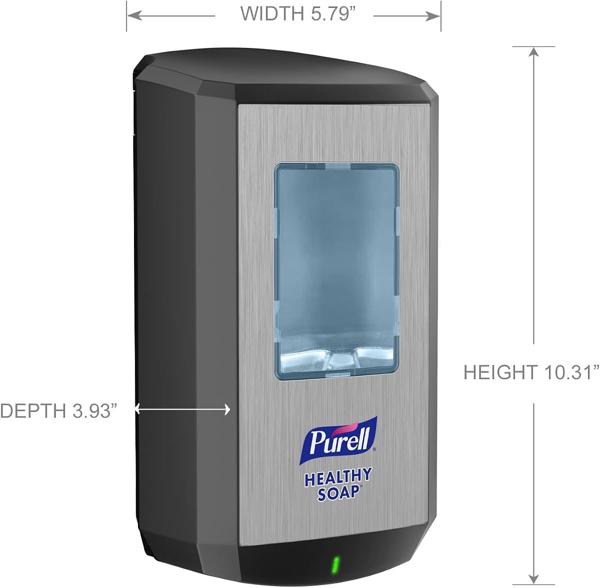 PURELL CS6 Touch-Free Soap Dispenser, Graphite, 1200 mL, view 3