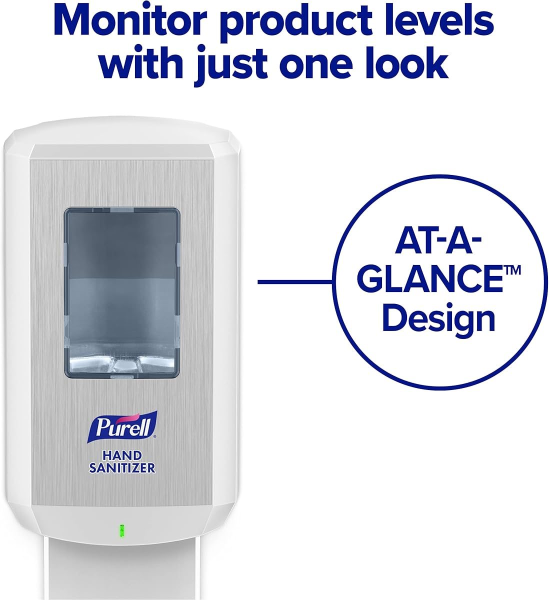 PURELL CS8 Touch-Free Hand Sanitizer Dispenser, White, 1200 mL - (Pack of 2), view 4
