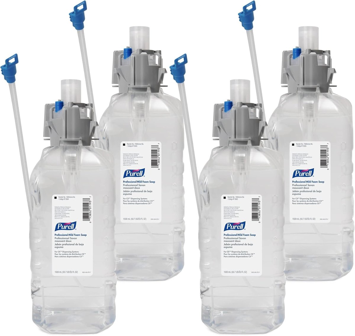 PURELL CXM/CXI/CXT Mild Foam Soap Refill, 4c x 1500 mL