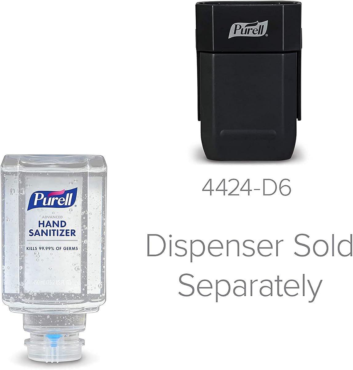 PURELL ES1 Advanced Hand Sanitizer Gel Refill, 2ct x 450 mL, view 3