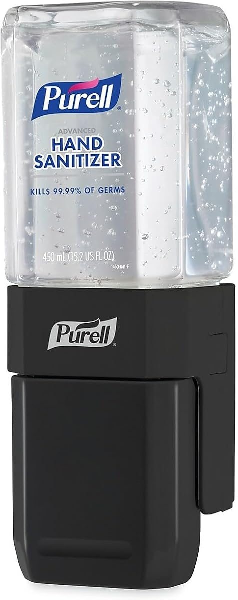 PURELL ES1 Hand Sanitizer Dispenser Starter Kit, 450 mL, Graphite, 6/Carton, view 3