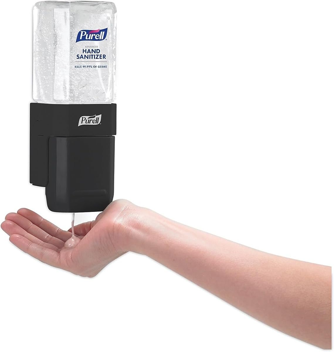 PURELL ES1 Hand Sanitizer Dispenser Starter Kit, 450 mL, Graphite, 6/Carton, view 4