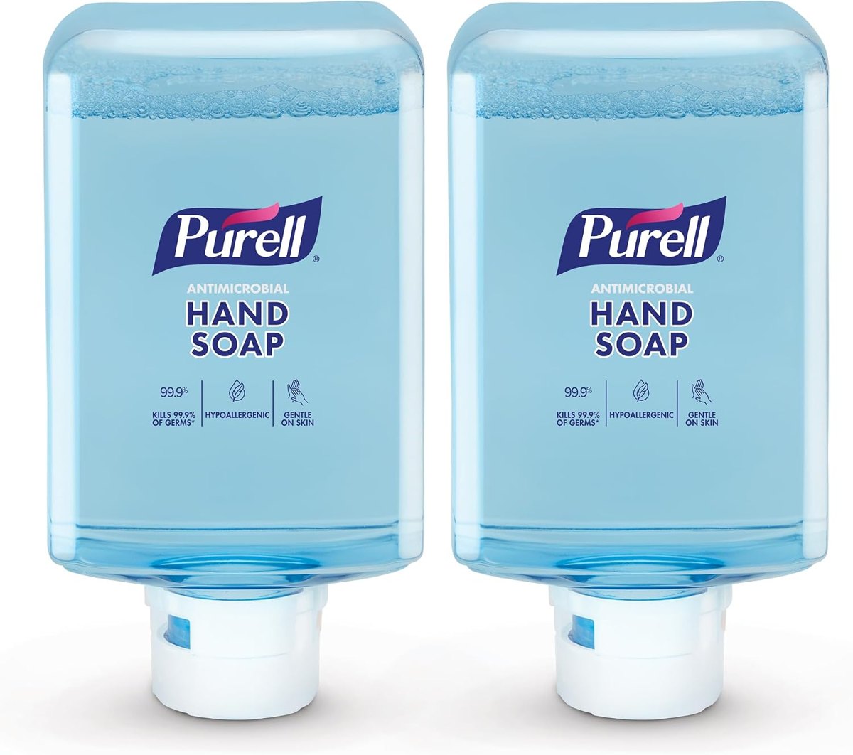 PURELL ES10 Antimicrobial Foam Soap Refill, 2ct x 1200 mL