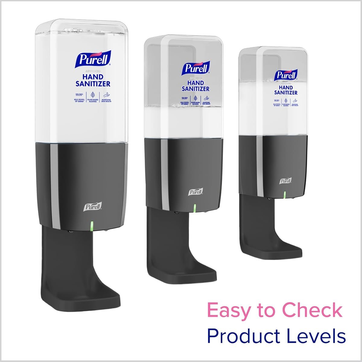 PURELL ES10 Automatic Hand Sanitizer Dispenser, Graphite, 1200 mL, view 4