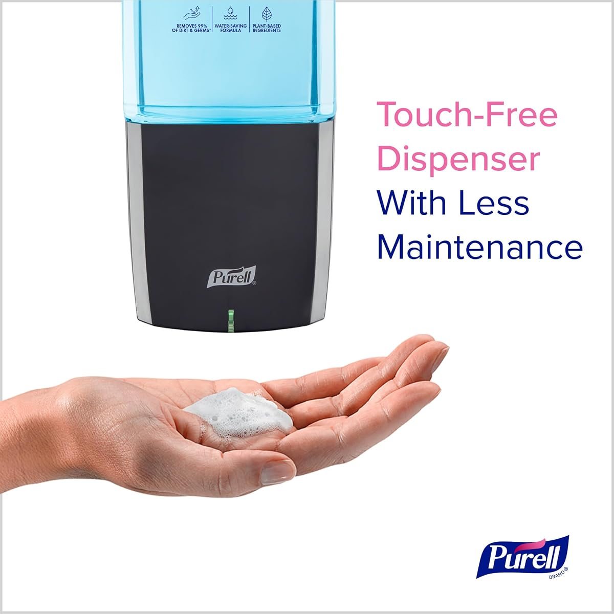 PURELL ES10 Automatic Hand Soap Dispenser, Graphite, 1200 mL, view 2