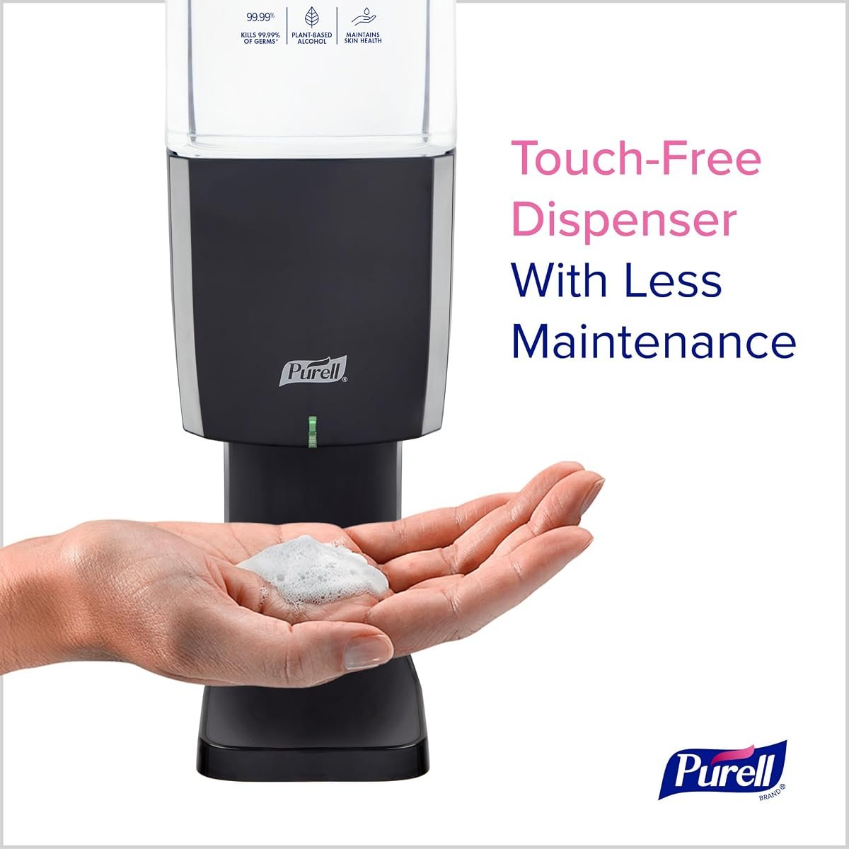 PURELL ES10 Hand Sanitizer Kit, Automatic Dispenser +1200 mL Refill, view 3