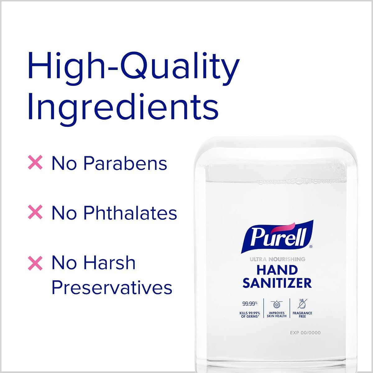 PURELL ES10 Hand Sanitizer Nourishing Foam Refill, 2ct x 1200mL, view 4