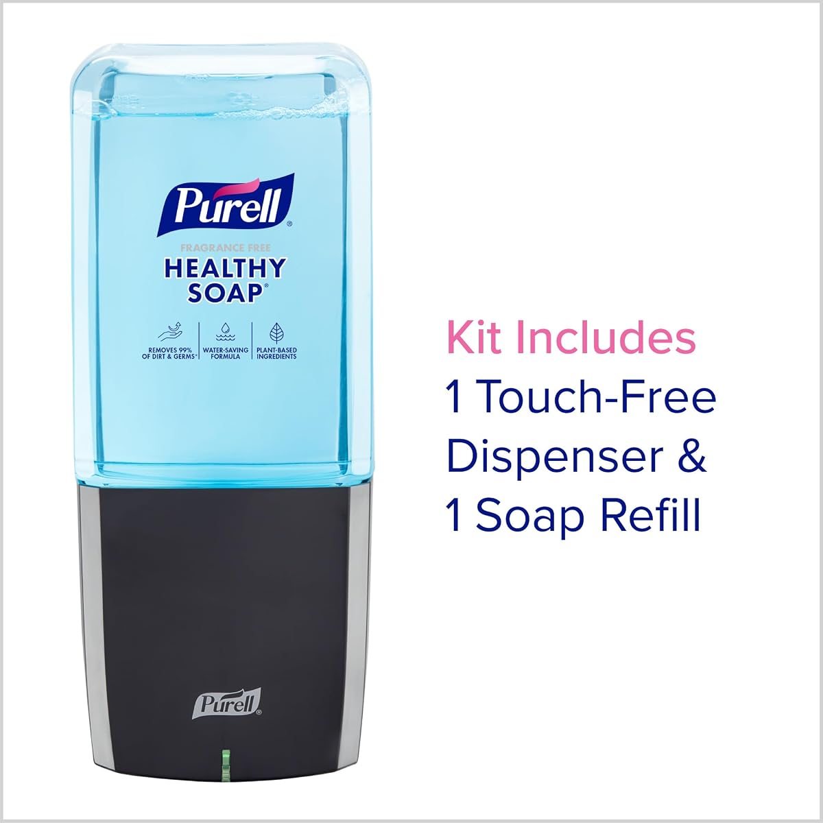 PURELL ES10 Hand Soap Kit, Auto Dispenser + 1200 mL Foam Refill, view 2