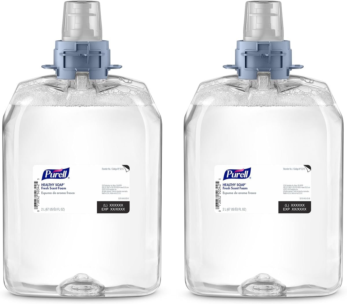 PURELL ES4 Healthy Soap Foam Refill, 2ct x 1200 mL, view 2