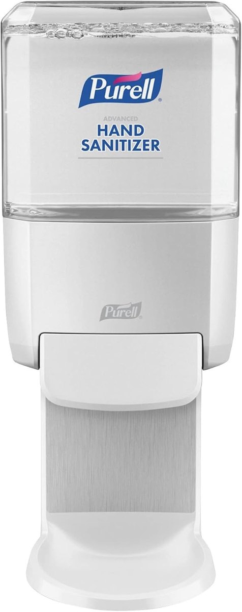PURELL ES4 Manual Hand Sanitizer Dispenser, White, 1200 mL