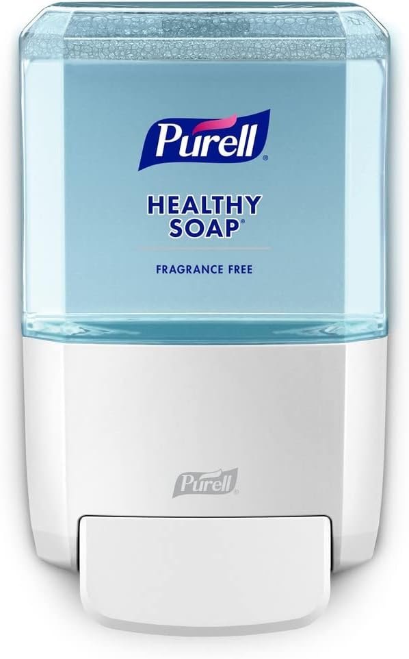 PURELL ES4 Soap/Sanitizer Dispenser, 11.4" x 4.9" x 8.2", White (503001)