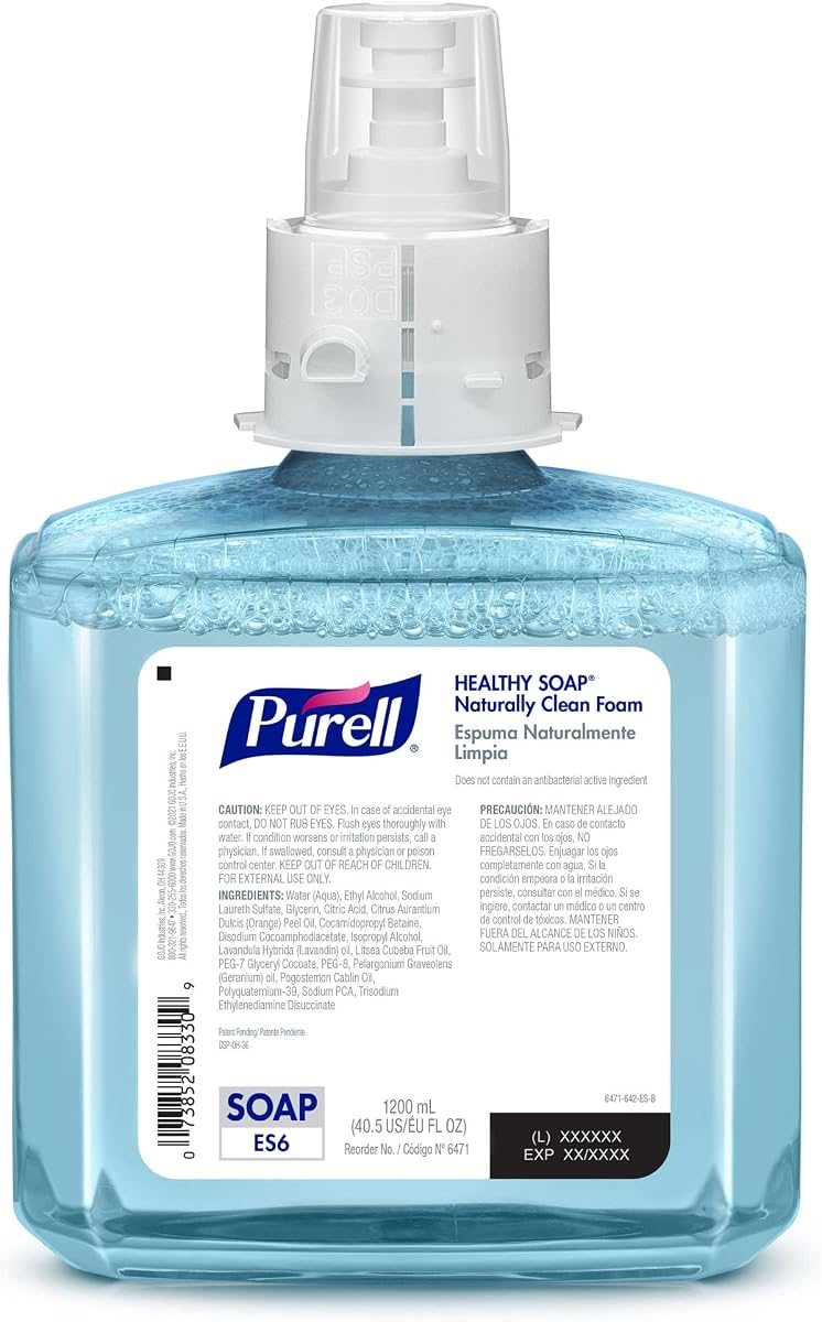 PURELL ES6 CRT Foam Soap Refill, 2ct x 1200 mL, view 2