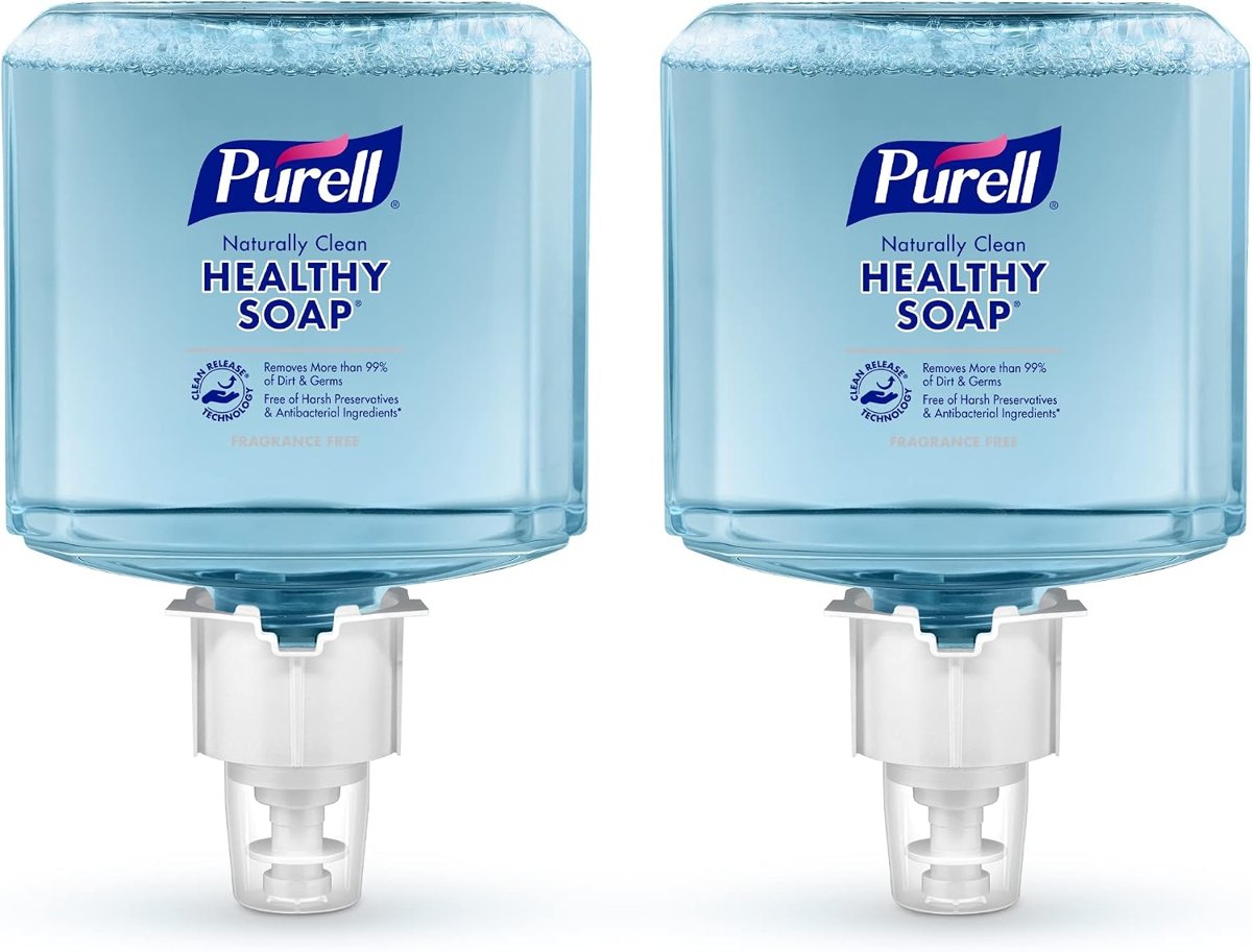 PURELL ES6 CRT SOAP Foam Refill, Fragrance Free, 2ct x 1200 mL