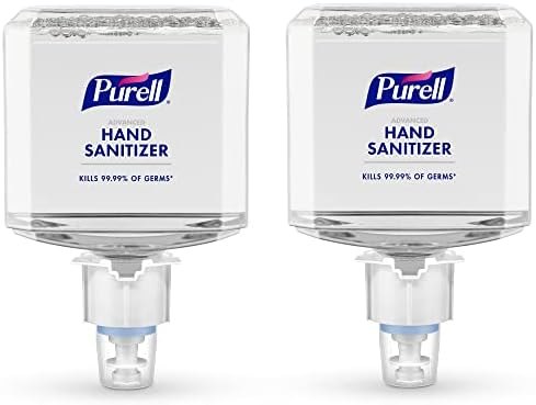 PURELL ES6 Hand Sanitizer Foam Refill, Clean Scent, 2ct x 1200 mL
