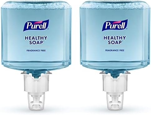 PURELL ES6 Healthy Soap Foam Refill, Fragrance Free, 2ct x 1200 mL