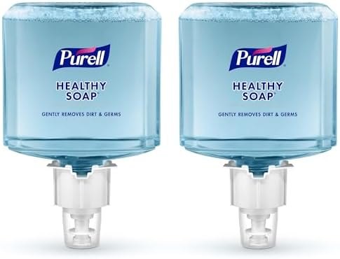 PURELL ES6 Lotion Hand Soap Refill, Fresh Scent, 1200 mL x 2ct