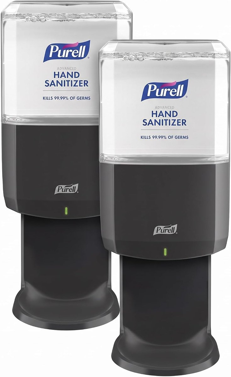 PURELL ES8 Automatic Hand Sanitizer Dispenser, Graphite, for 1200 mL PURELL ES8 Hand Sanitizer Refills (Pack of 2)