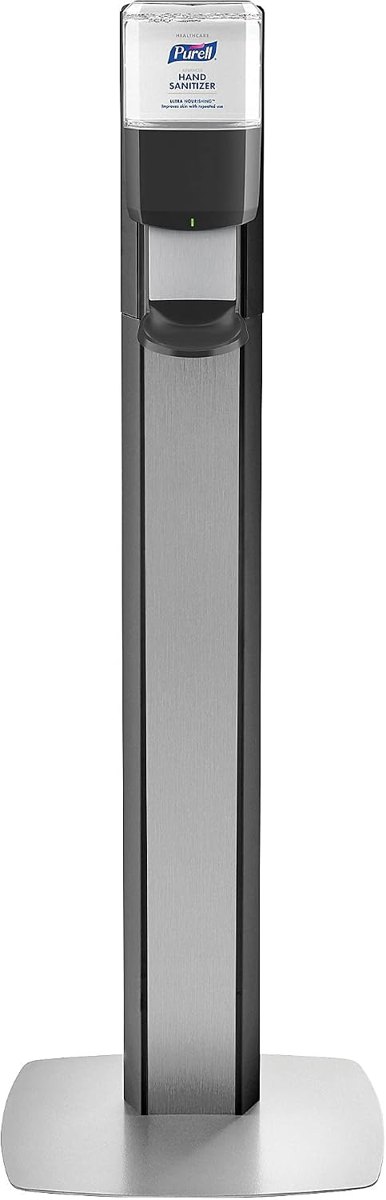 PURELL ES8 Hand Sanitizer Floor Stand Graphite&Silver Panels