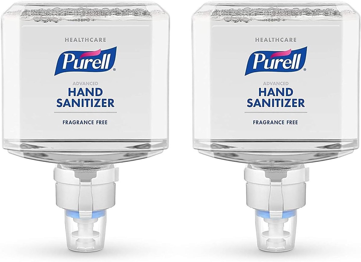 PURELL ES8 Hand Sanitizer Foam Refill Fragrance Free, 2ct x 1200mL