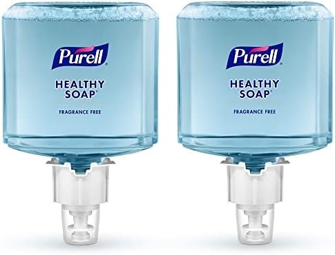 PURELL Gentle and Free HEALTHY SOAP Foam ES6 Refill, Fragrance Free, 40.6 Oz, Pack of 2