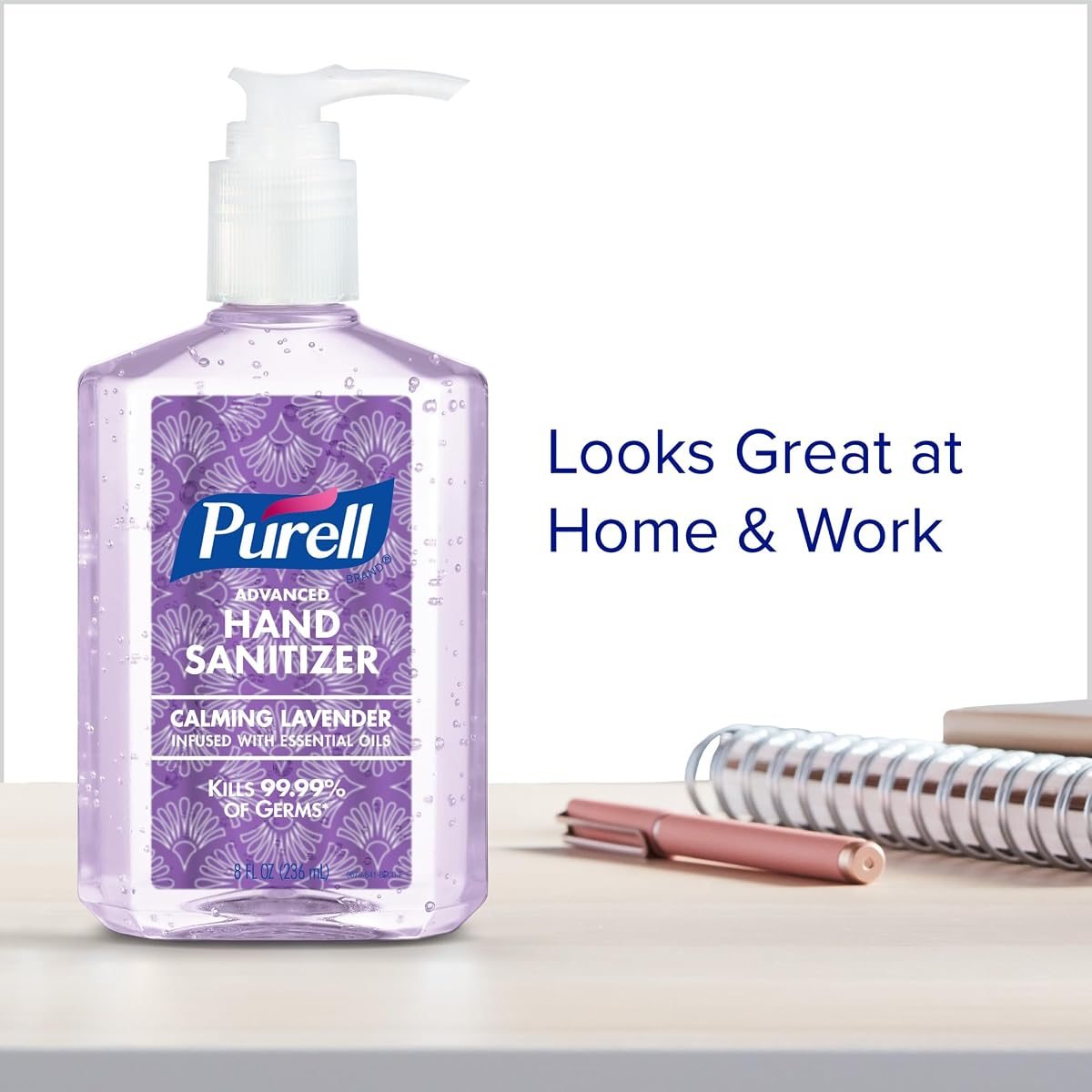 PURELL Hand Sanitizer Design Series Lavender 4ct x 8 fl oz, view 5
