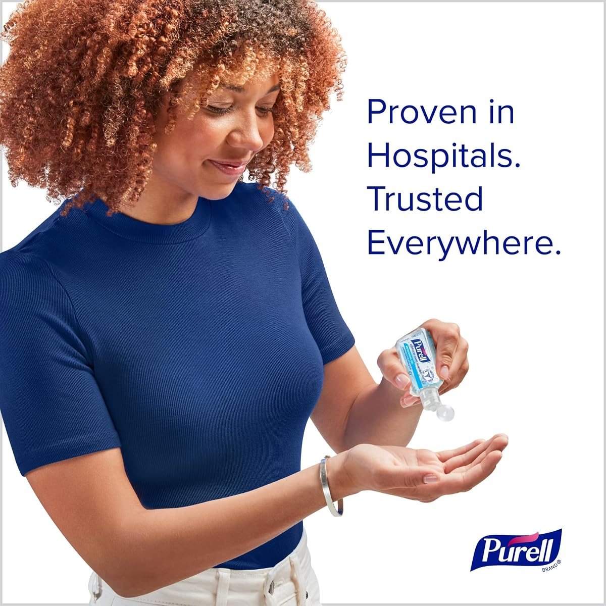 PURELL Hand Sanitizer Gel Travel Size Bottle, 72ct x 1 oz, view 3