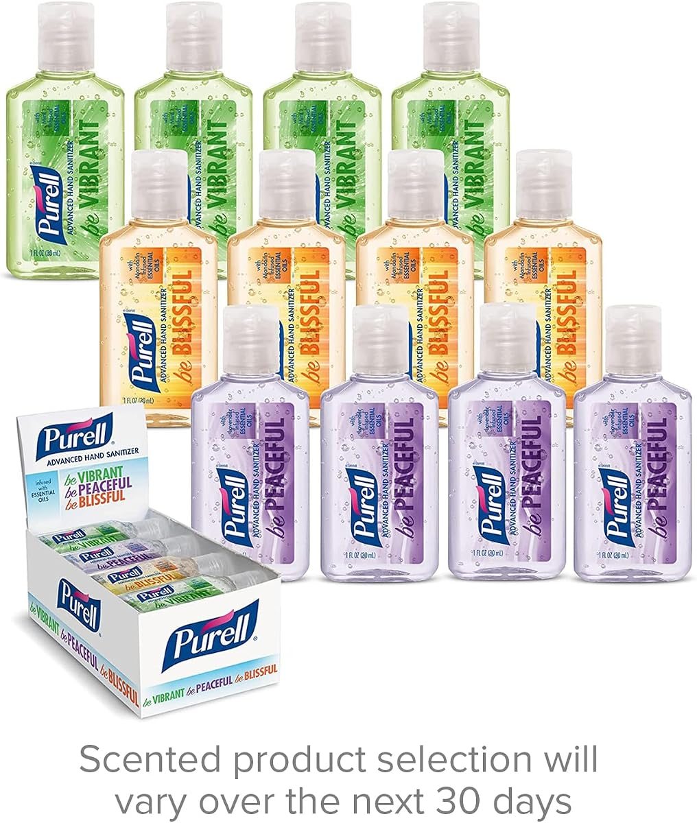 PURELL Hand Sanitizer Gel Variety Travel Pack 12ct x 1oz, view 2