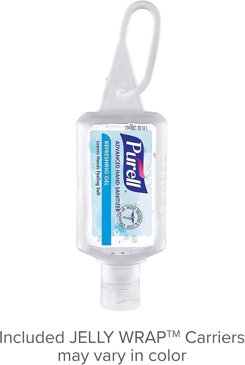 PURELL Hand Sanitizer Gel with Travel Carriers 36ct x 1fl oz, view 2