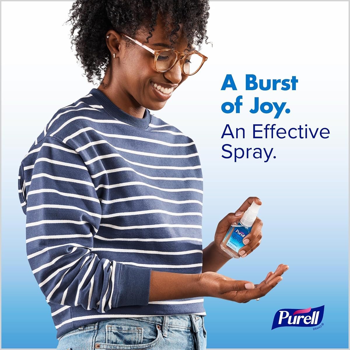 PURELL Hand Sanitizer Spray Unscented, Travel Size 6ct x 2fl oz, view 3