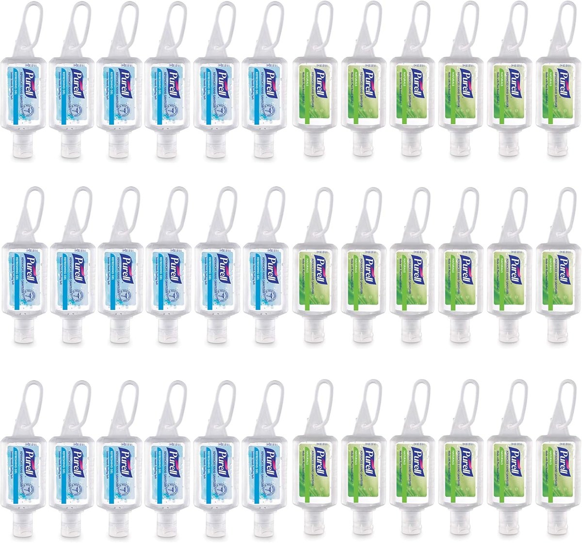 PURELL Hand Sanitizer Variety Pack w Carriers 36ct x 1oz