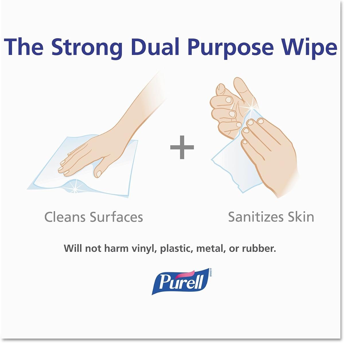 PURELL Hand Sanitizing Wipes Wall Mount Dispenser, White, High Capacity Dispenser for PURELL 1200/1500 Count Hand Sanitizing Wipes Containers, view 4